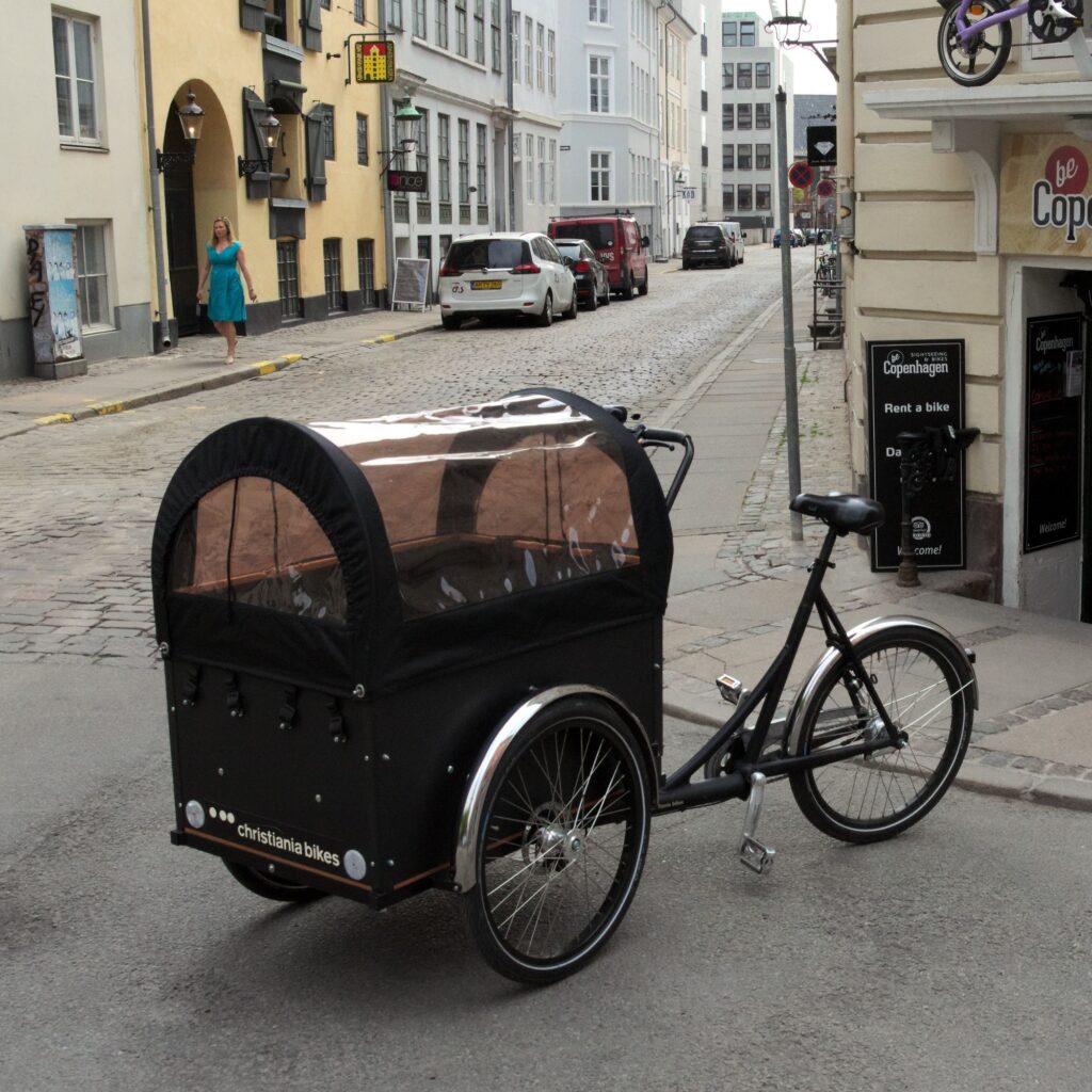Christiania cargo bike for kids