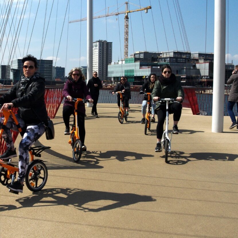 Copenhagen bike tour Circle Bike Bridge